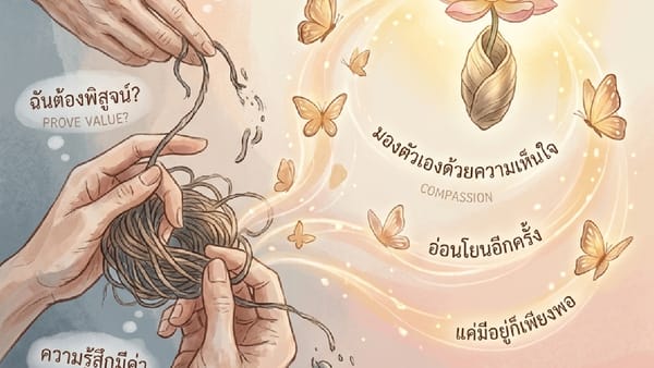 เมื่อความรู้สึกมีคุณค่า...ถูกผูกไว้กับเงื่อนไขบางอย่าง